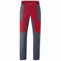 Maier Sports Functional Trekking Trousers Kerid - water-repellent - red/blue Men